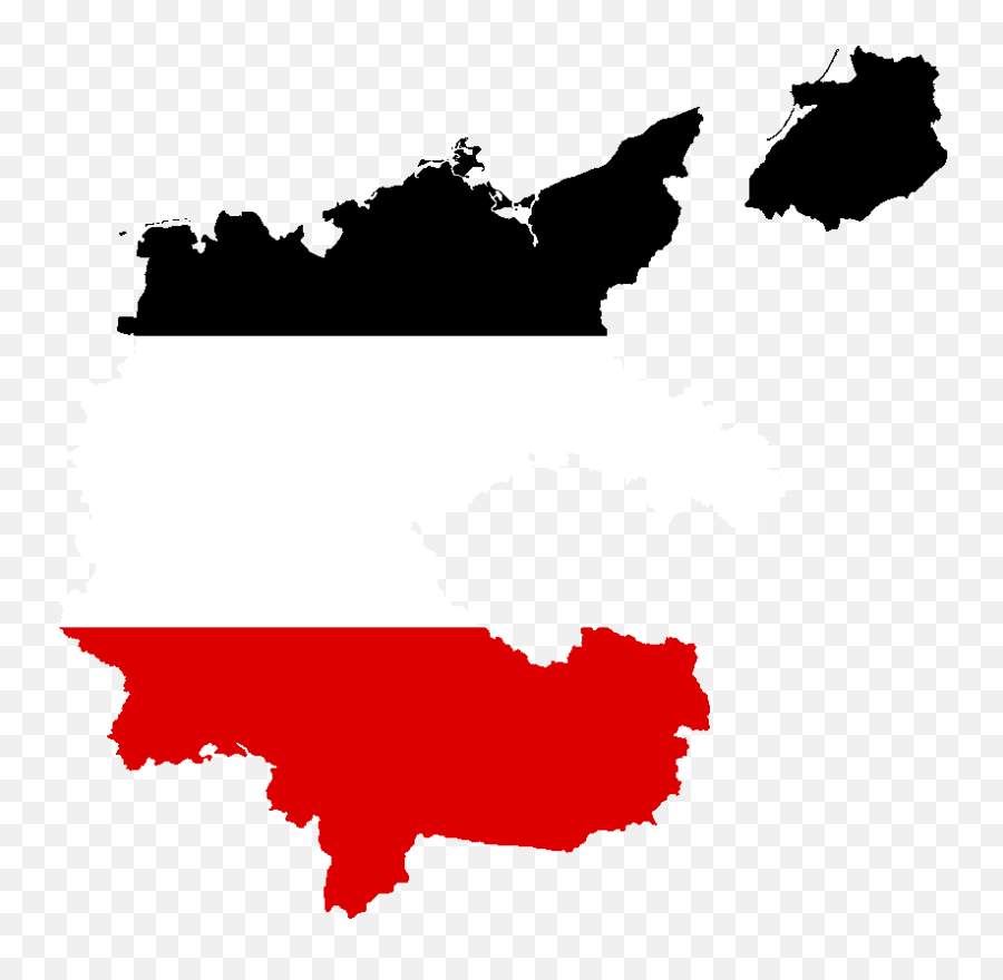 Image - Flag Map Of Germany Impng Alternative History Alternative Map Of Germany Emoji,History Clipart