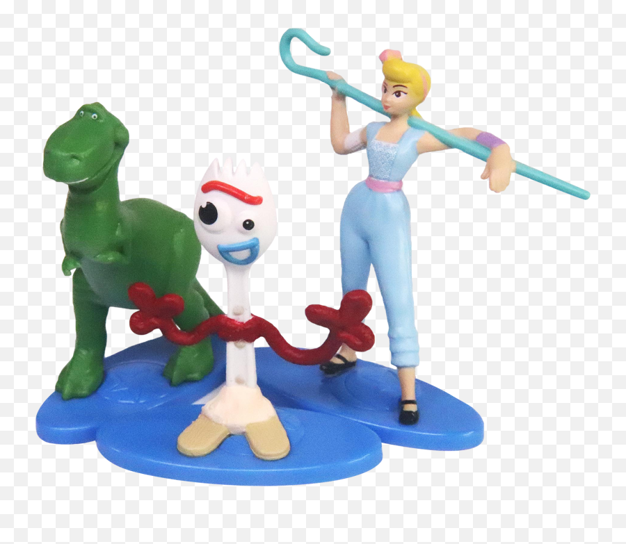 Disney Pixar Toy Story 4 Mini Figures - Fictional Character Emoji,Forky Png