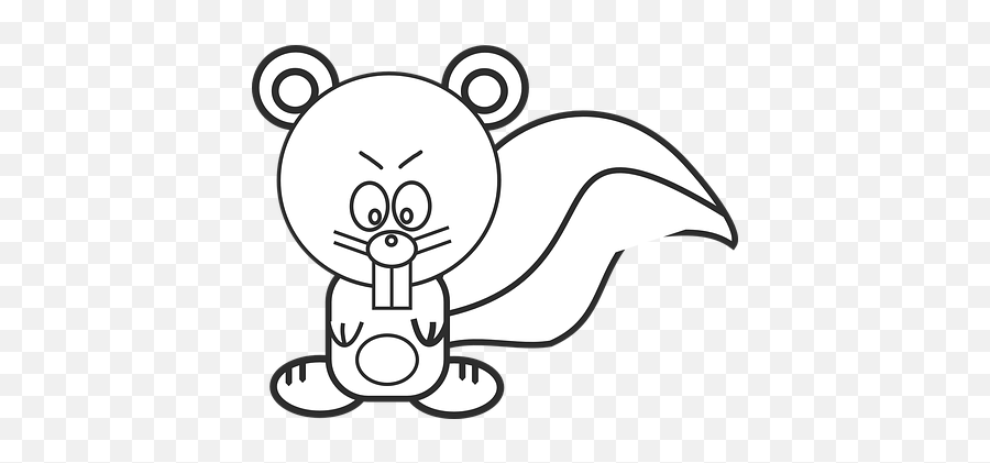 90 Beautiful Free Squirrel Vector - Pixabay Pixabay Squirrels Emoji,Squirrel Clipart Black And White