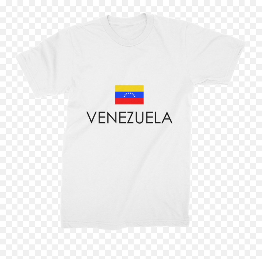 Venezuela Con Bandera Franela De Algodón Premium Emoji,Bandera Venezuela Png
