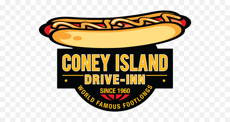 Coney Island Drive - Inn Emoji,Hot Dogs Logo