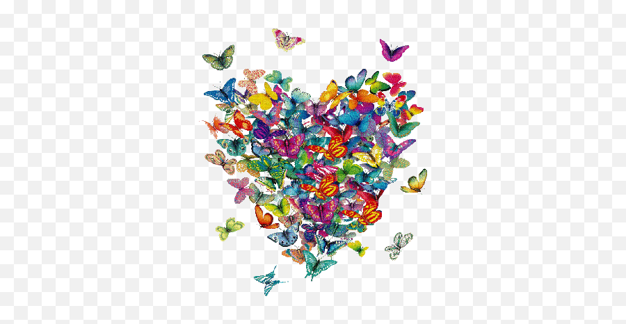 Corazon Mariposas - Picmix Emoji,Feliz Cumpleaños Clipart