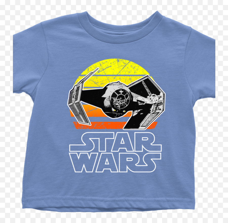 Star Wars Vintage Tie Fighter Toddler T Shirt - Baby Shark T Emoji,Tie Fighters Png