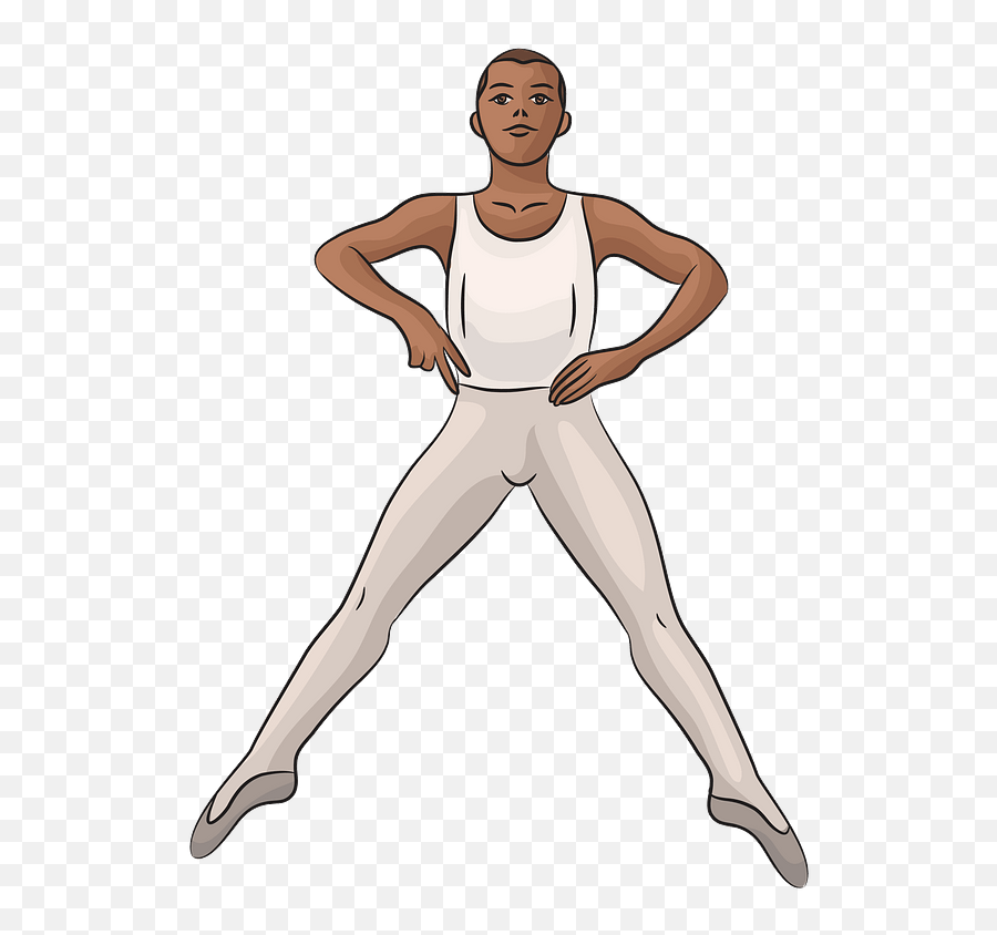 Boy Ballet Dancer Clipart - Undershirt Emoji,Dancer Clipart