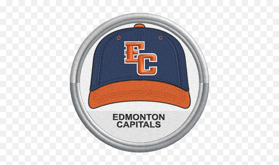 Edmonton Capitals Baseball Cap Uniform - Algodoneros Union Laguna Logo Emoji,Capitals Logo