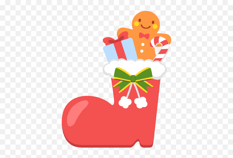 Christmas Emoji,Christmas Stocking Clipart