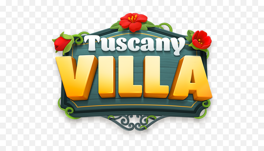 Genjoy Games - Tuscany Villa Game Logo Emoji,Games Logo