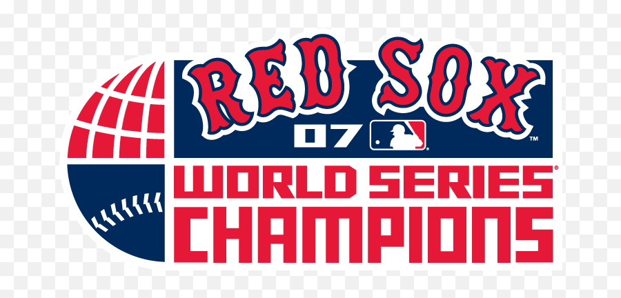 Boston Red Sox Champion Logo - Red Sox 2007 World Series Champions Emoji,Red Sox Logo
