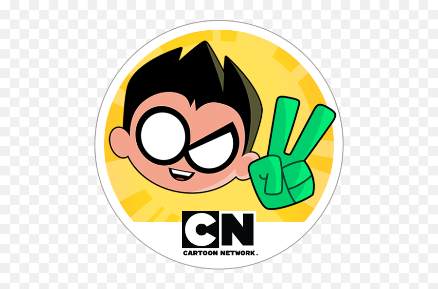 Teen Titans Figure - Cartoon Network Hd Emoji,Teen Titans Go Logo