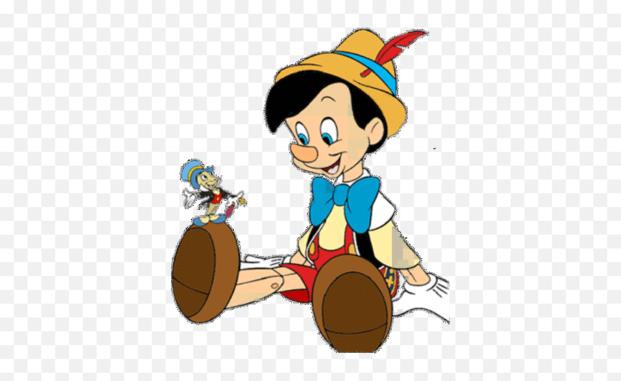 Disney Characters Disney Clipart - Disney Clipart Pinocchio Emoji,Cricket Clipart
