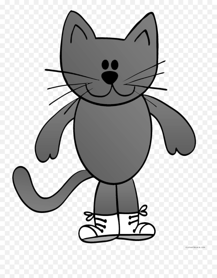 Library Of Pete The Cat Guitar Clip Art Freeuse Stock Png - Fictional Character Emoji,Guitar Clipart Black And White