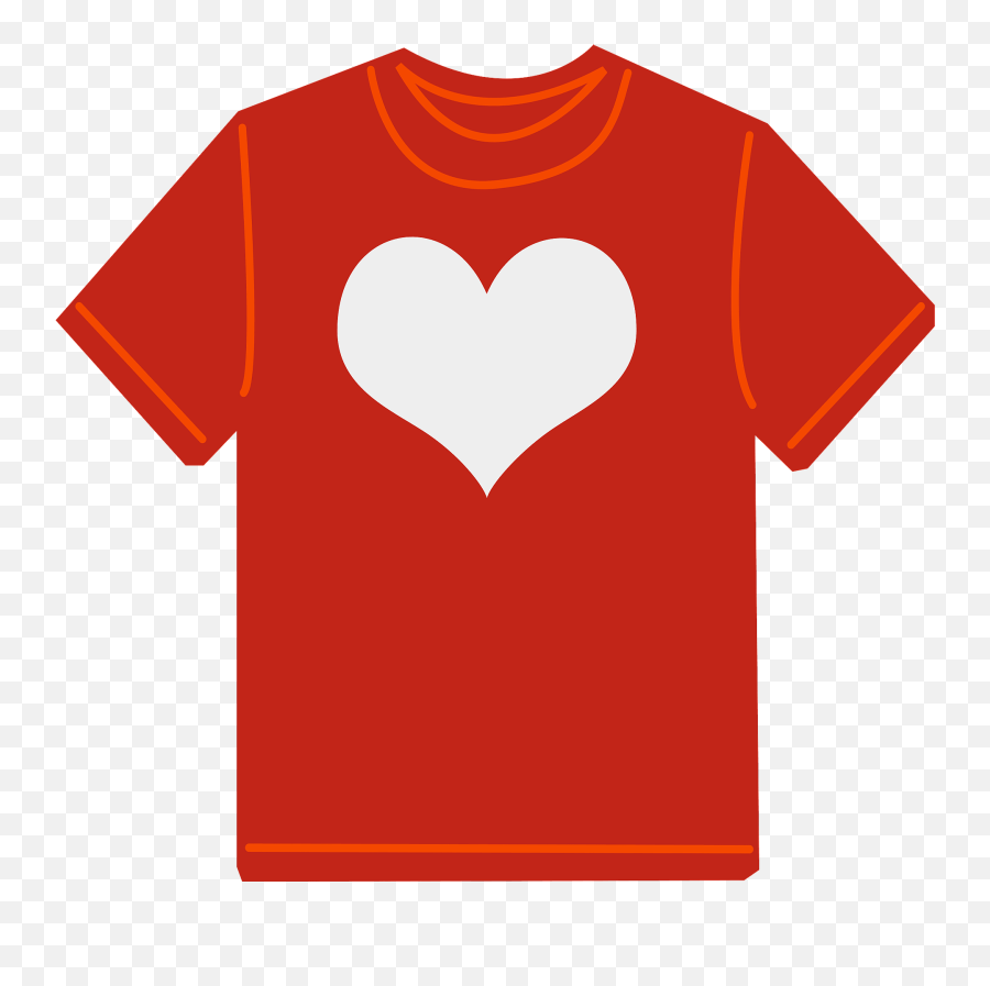 Red T - Design Shirt Clipart Emoji,Shirt Clipart