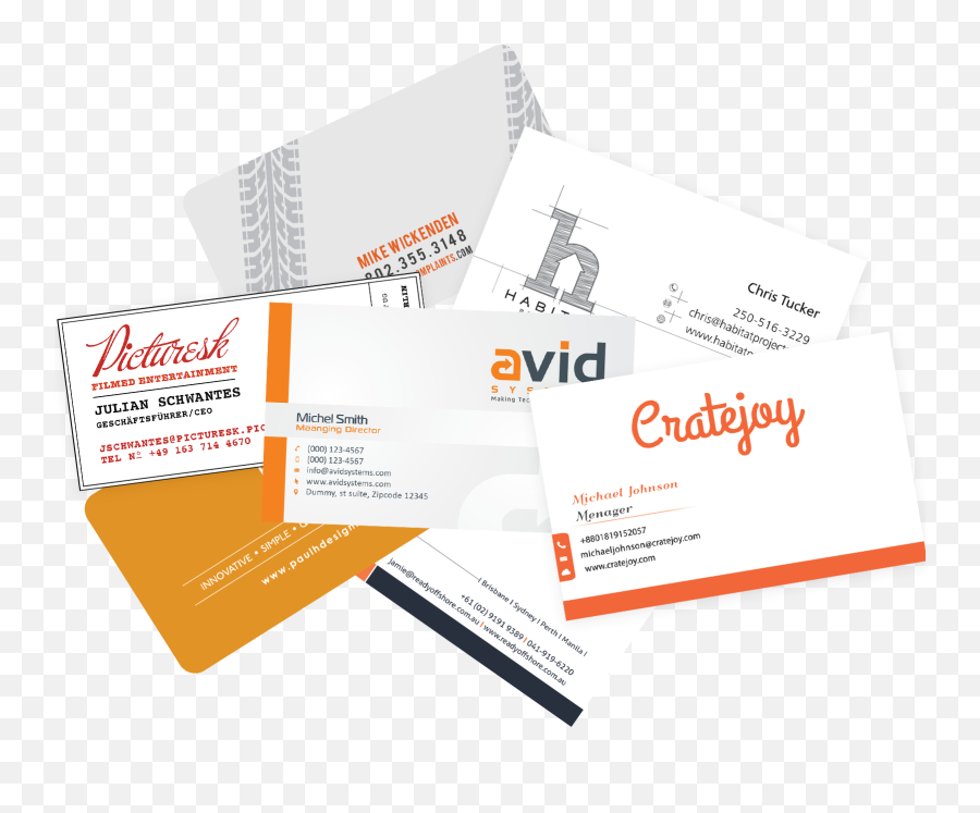 Business Card Design Tips For Designers - Business Cards Emoji,Business Cards Png