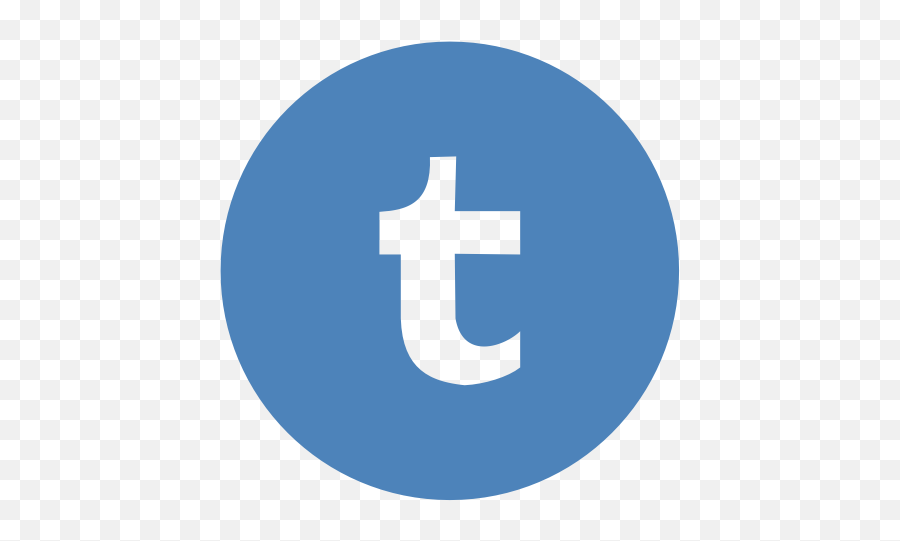 Tumblr Color Circle Icon - Round Emoji,Tumblr Logo