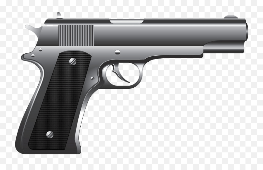 Gun Isolated Clipart Transparent - Clipart World Vector Graphics Emoji,Handgun Clipart