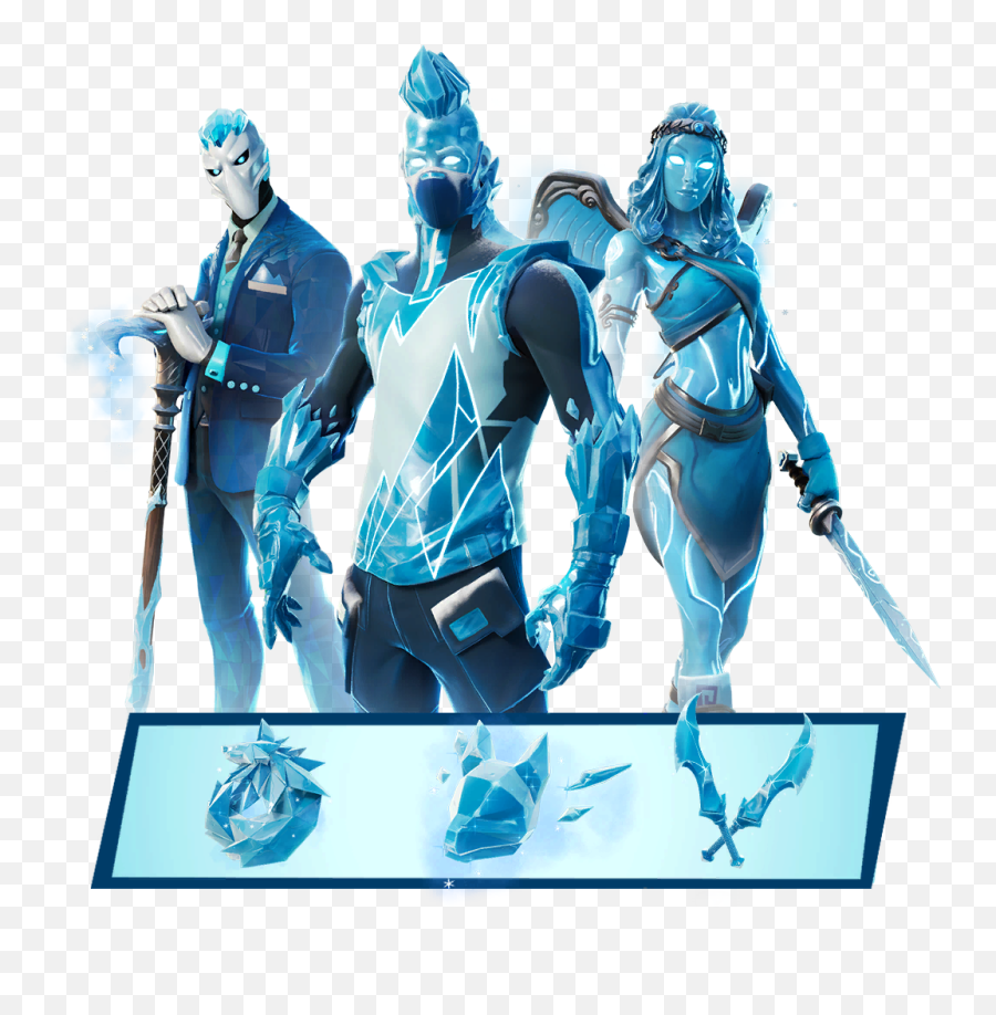 Fortnite Frost Legends Pack Cosmetic Nitesite - Frost Legends Pack Fortnite Emoji,Png Pack