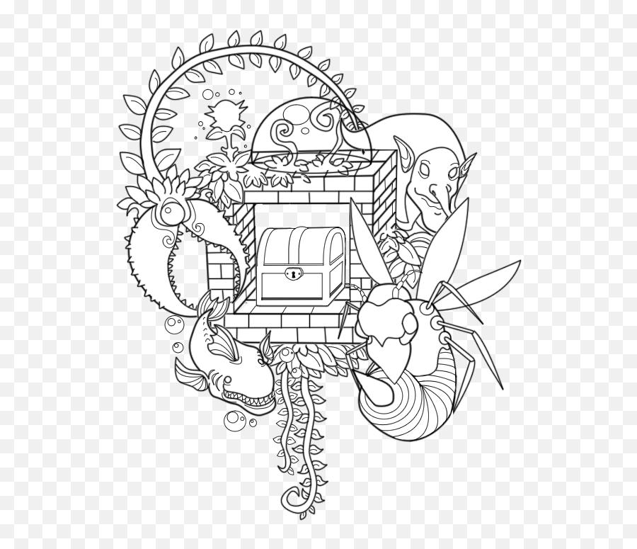 Boss Drawing Coloring Page Transparent - Terraria Coloring Pages Emoji,Boss Clipart