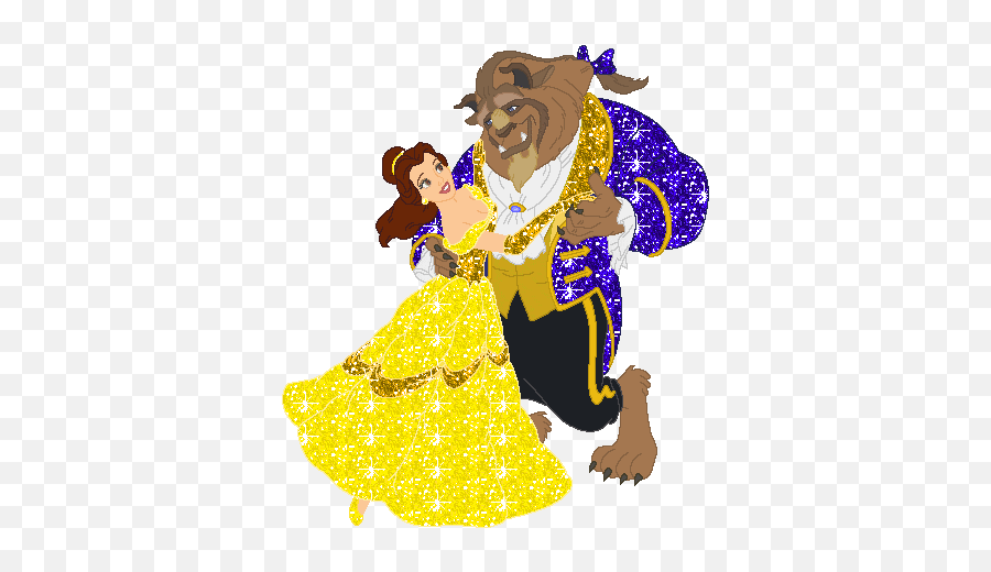 Glitter Gif Picgifs Beauty And The Beast 9184638 - Beauty And The Beast Dancing Gif Transparent Emoji,Transparent Glitter Gif