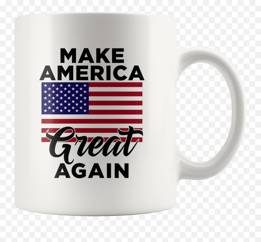 Make America Great Again Maga Usa Flag Trump Mug Emoji,Make America Great Again Png