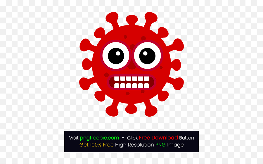 Corona Shock Red Outbreak Emoji Png - Coronavirus Pandemic,100 Emoji Transparent