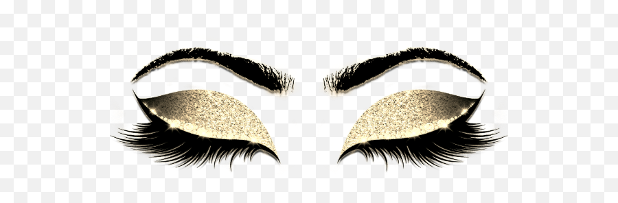 Lotus Lux Makeup Lashes Gold Spark - Lash Shop Names Emoji,Eyelash Logo
