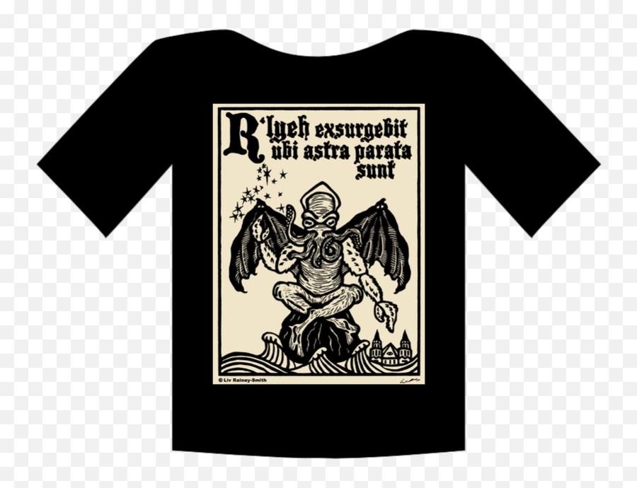 Cthulhu T - Shirt The Gargoyle Statuary Emoji,Cthulhu Transparent