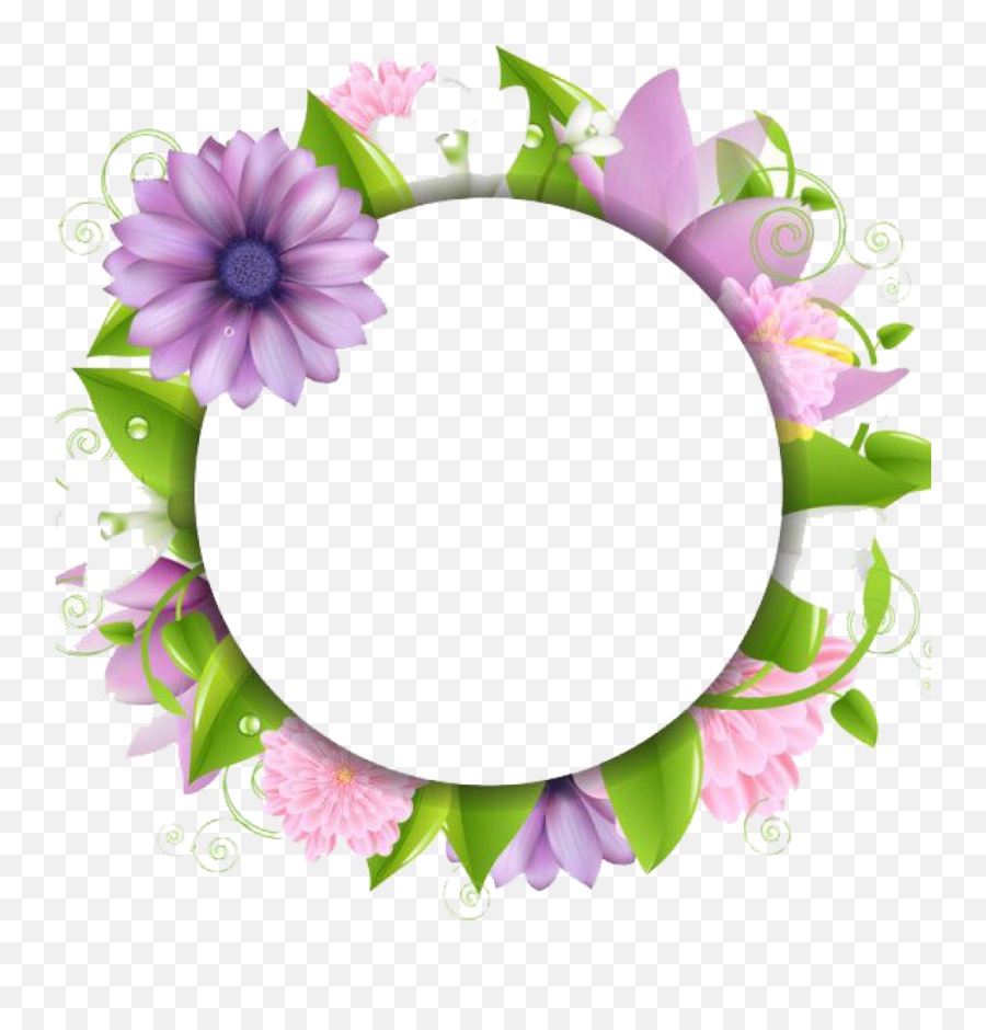 Flower Border Png Download Flowers Borders Free Photo Emoji,Horizontal Flower Border Clipart