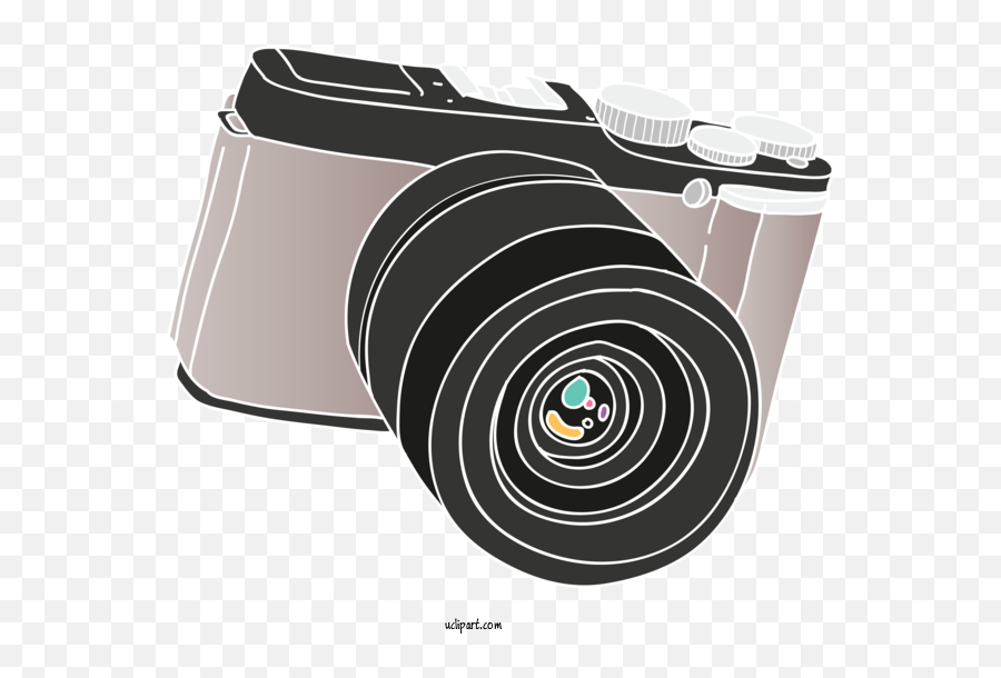 Icons Mirrorless Interchangeable Lens Camera Camera Lens Emoji,Lens Clipart