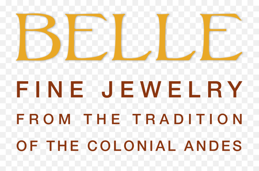 Belle Fine Jewelry From The Tradition Of The Colonial Andes - Language Emoji,Jewelry Logo