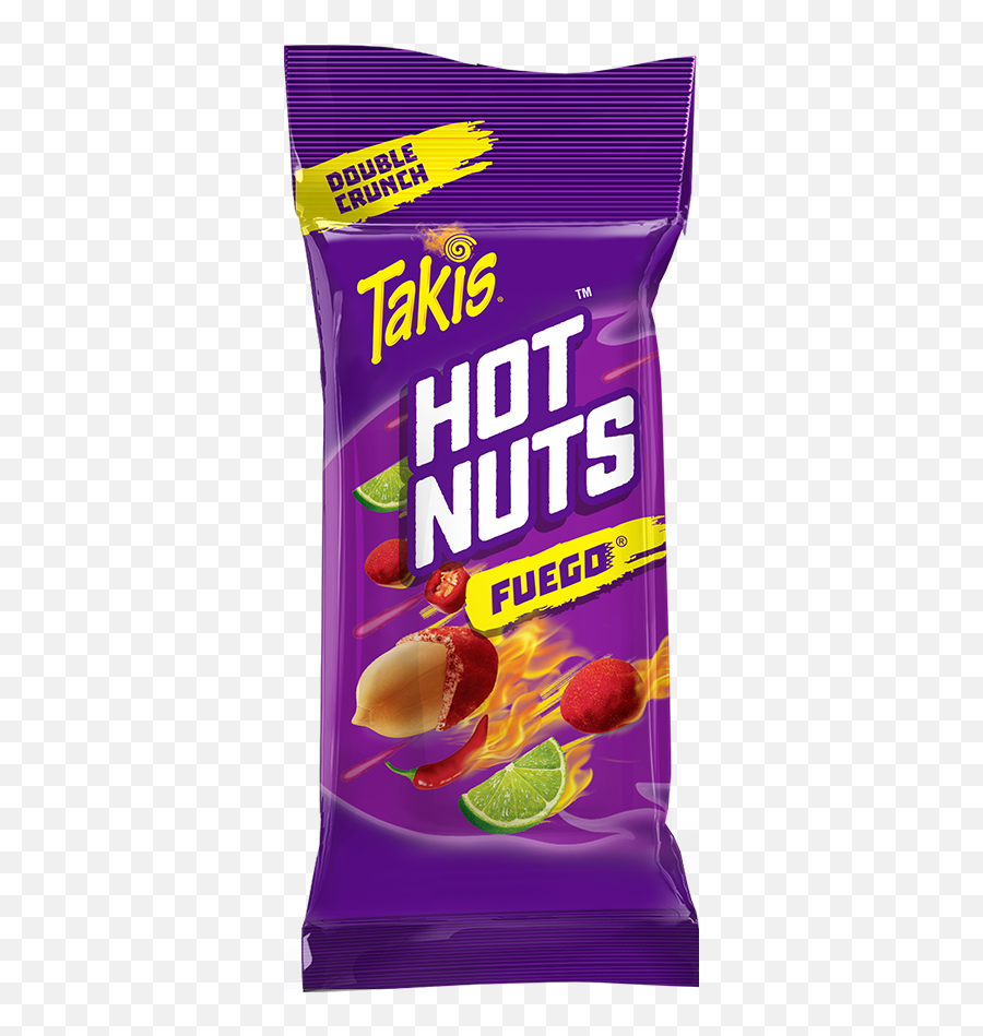 Takis Hot Nuts Fuego Spicy Lime Peanuts Emoji,Nuts Transparent