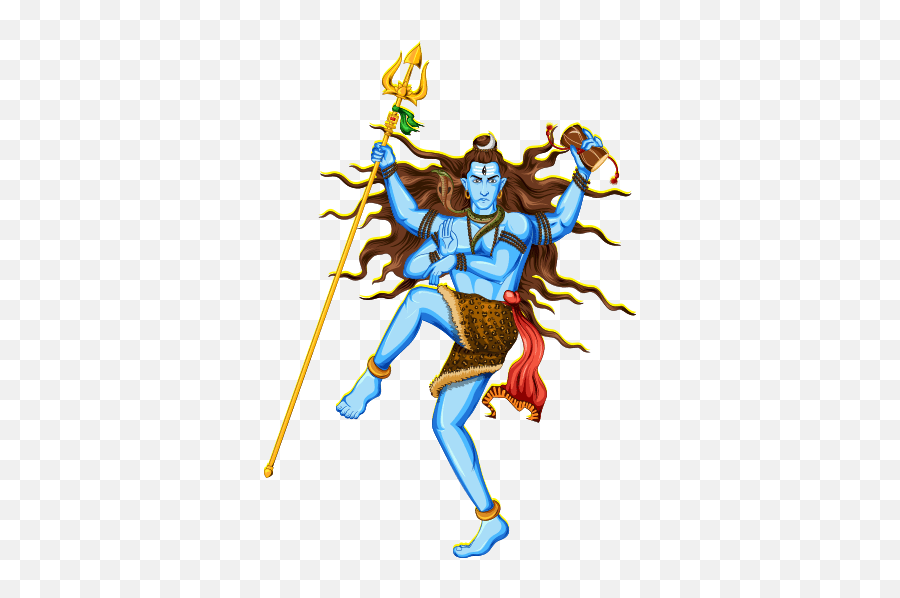 Lord Shiva Png Gods Of Hinduism Shiva Transparent Clipart - Lord Shiva Dance Png Emoji,God Clipart