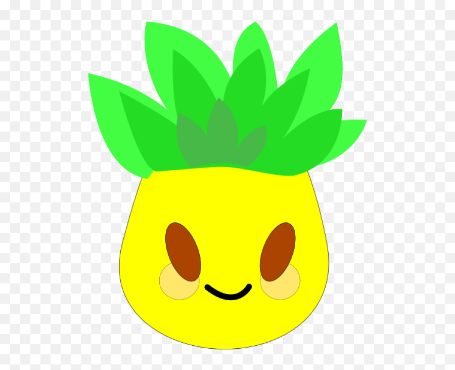 Pineapple - Clip Art Emoji,Pineapple Clipart
