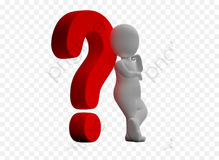 Thinking Person Thinking Person Clipart - Question Mark Images Hd Download Emoji,Person Thinking Clipart