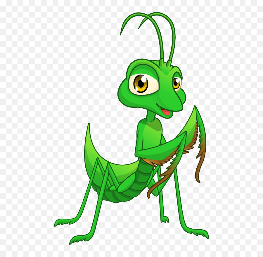 Download Grasshopper Clipart Png Png - Transparent Mantis Clipart Emoji,Grasshopper Clipart