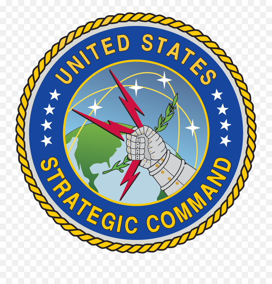 Strategic Command Systems - Seal Of The United States Strategic Command Vector Emoji,Space Command Logo