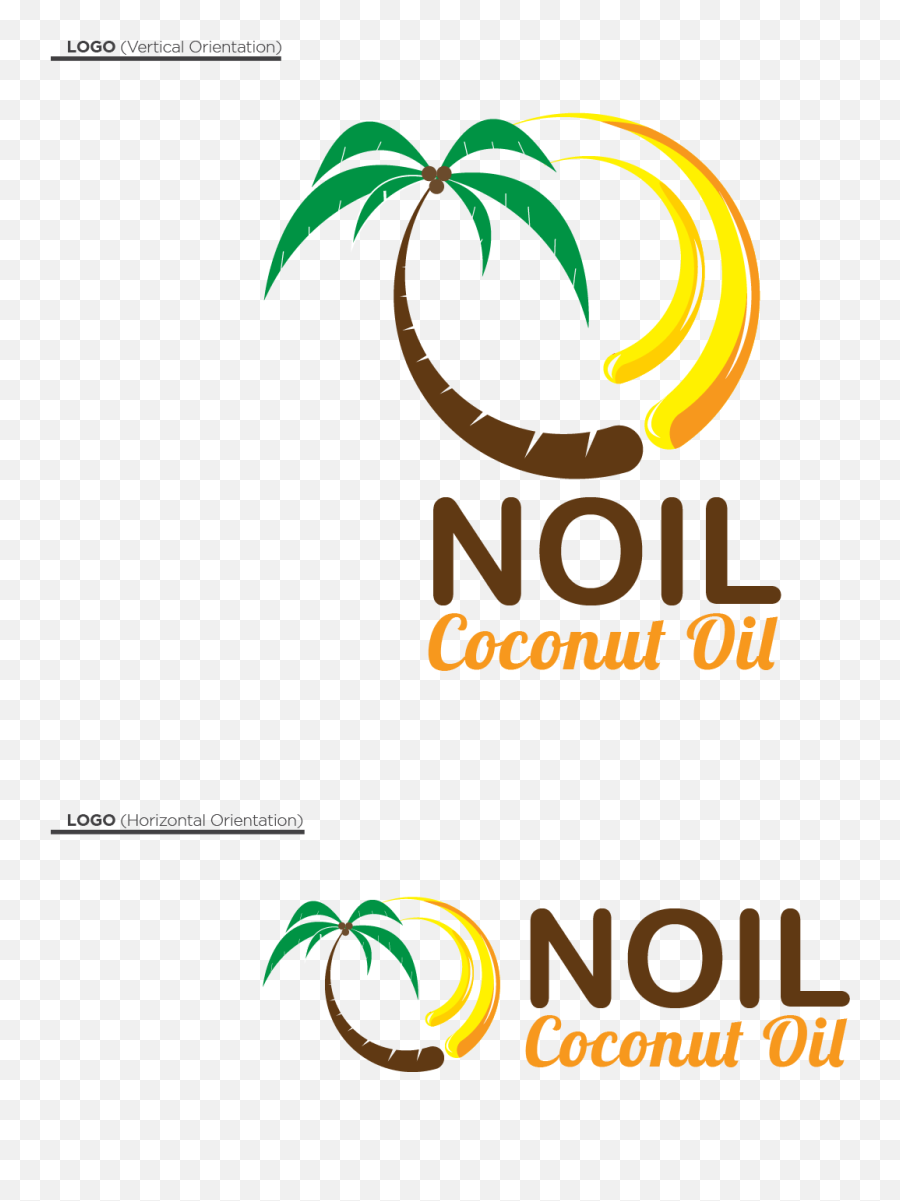 Logo Design Process For Noil Coconut Oil - Creative Dohl Design Vertical Emoji,Logo Design Process
