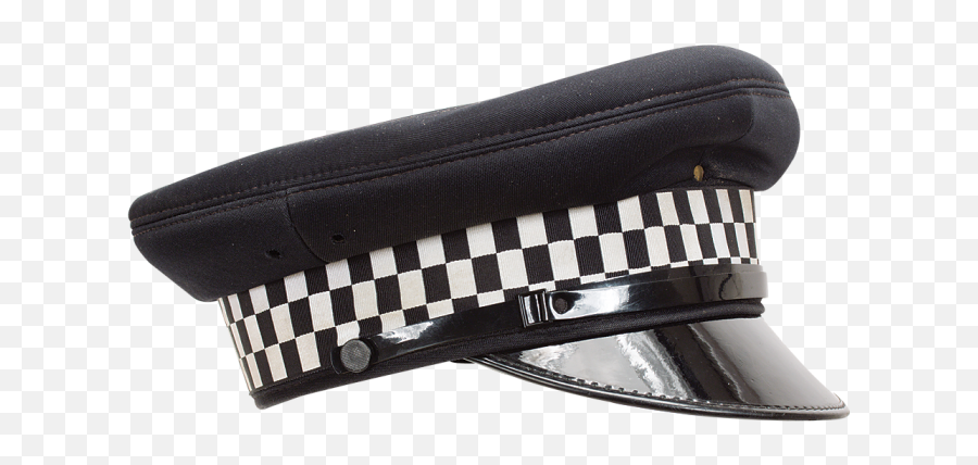 British Police Hi Viz Hat - British Police Hat Checkered Emoji,Police Hat Png