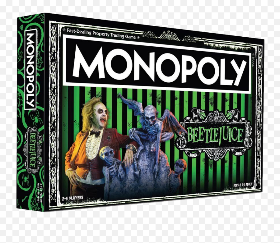 Monopoly Beetlejuice - Beetlejuice Monopoly Emoji,Monopoly Png
