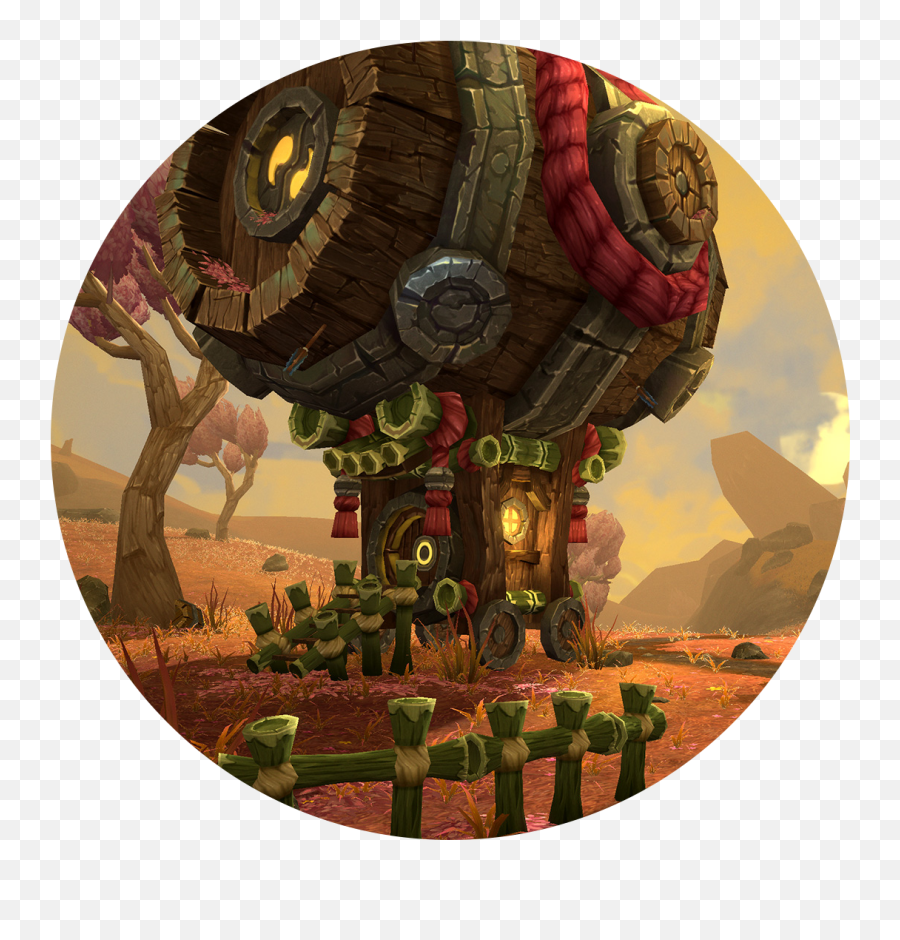 Player Housing In World Of Warcraft - World Of Warcraft Art Emoji,World Of Warcraft Png