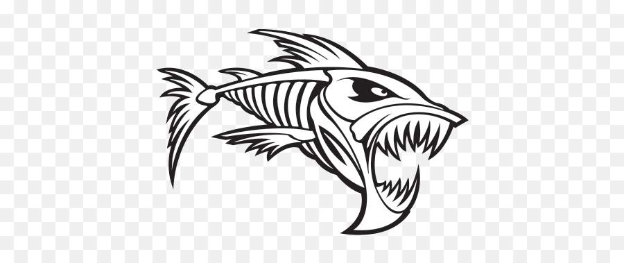 Fish Bone Skeleton Fishing Emoji,Fish Skeleton Clipart