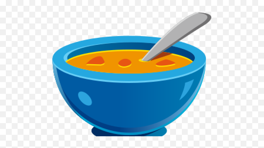 Soup Clipart Spoon Bowl - Cartoon Soup Clipart Emoji,Soup Clipart