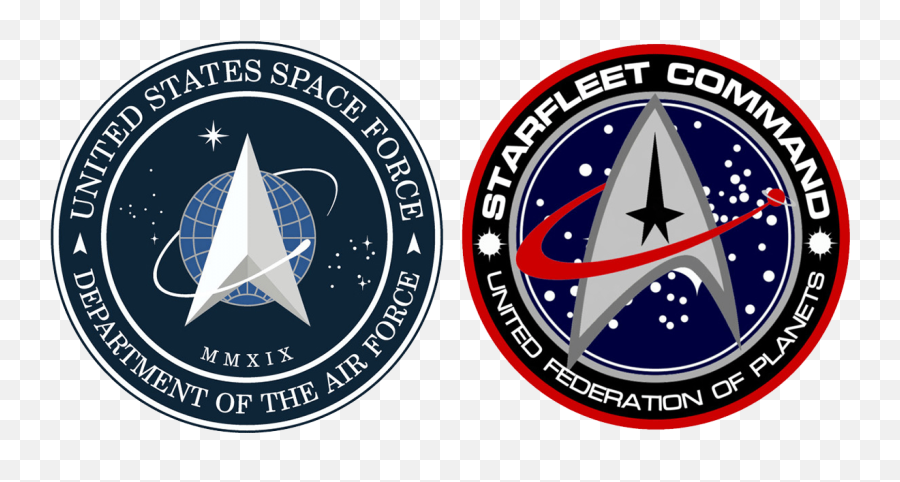 Ce Au În Comun Fora Militar Spaial A Sua I Star Trek Emoji,Space Force Logo Star Trek