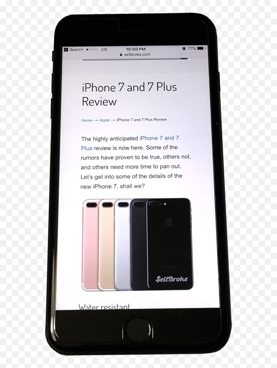 Iphone 7 And 7 Plus Review Sellbroke Emoji,Broken Iphone Png