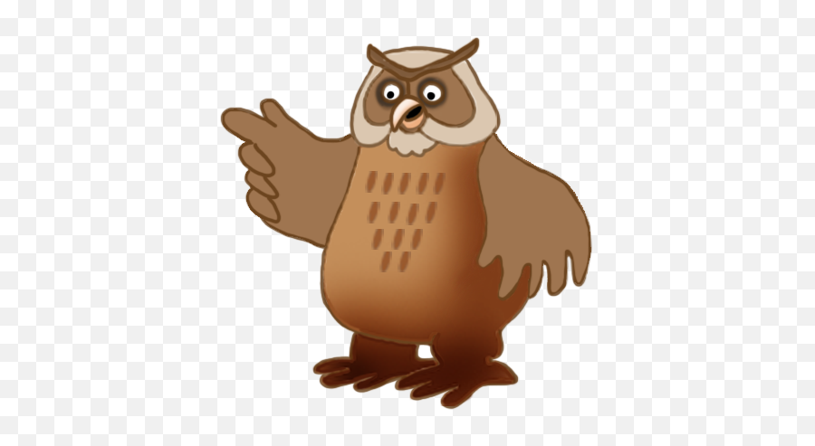 Owl Clip Art Emoji,Owl On Branch Clipart