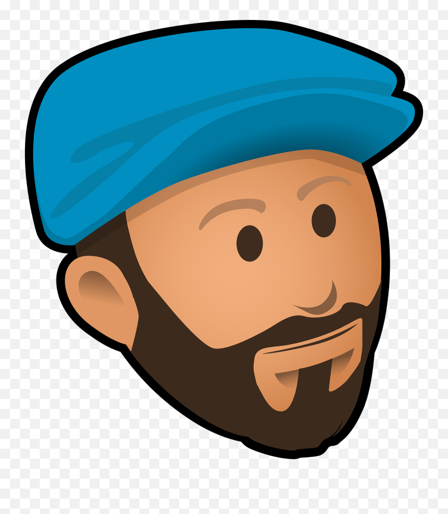 Beard Man Cliparts - Mount Fuji Emoji,Beard Clipart