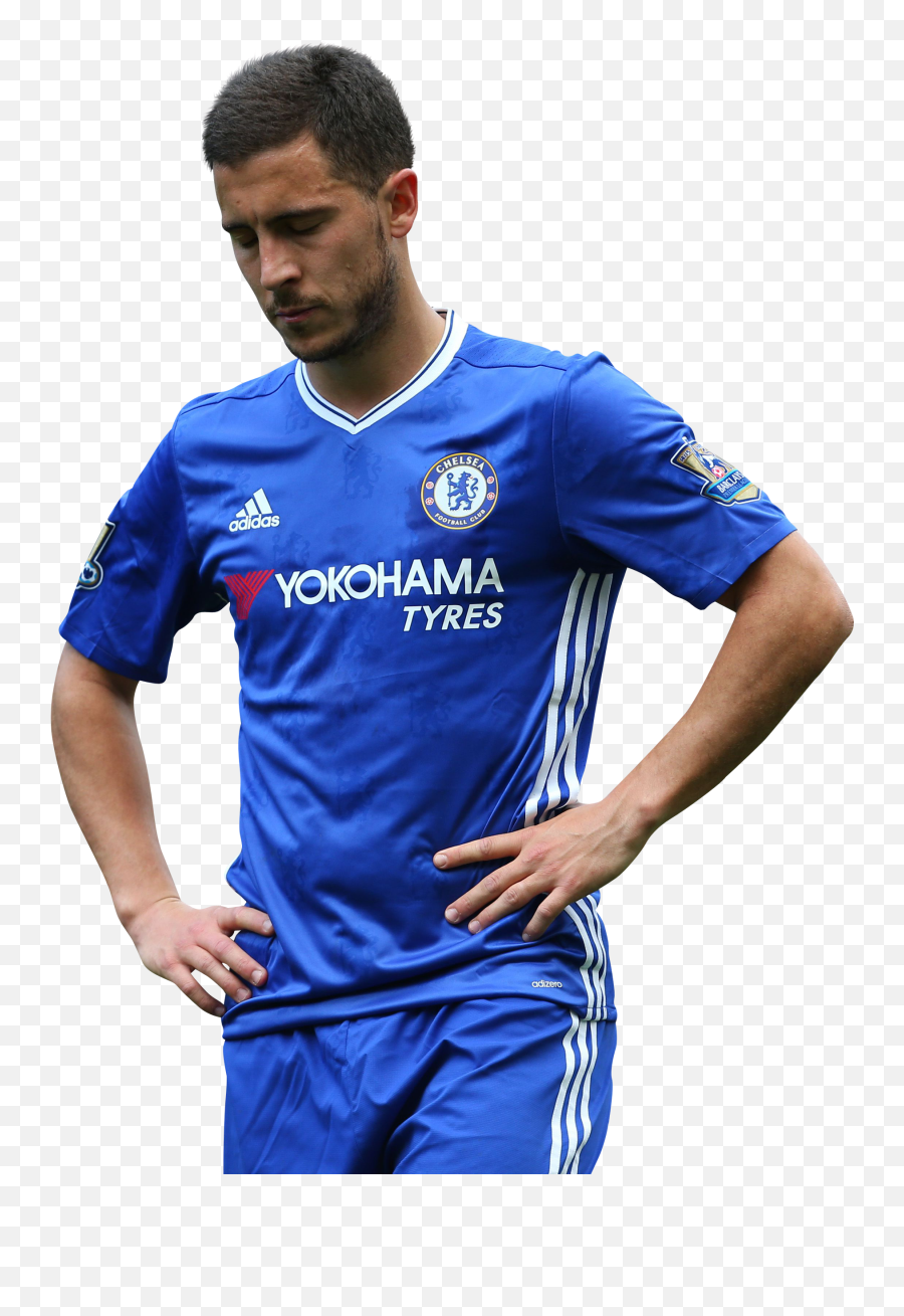 Download Eden Hazard Render - Hazard Kit Chelsea 2016 17 Emoji,Hazard Png