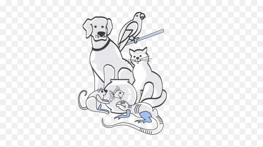 Suburban Pet Care Our New Website Emoji,Cat And Dog Clipart Black And White