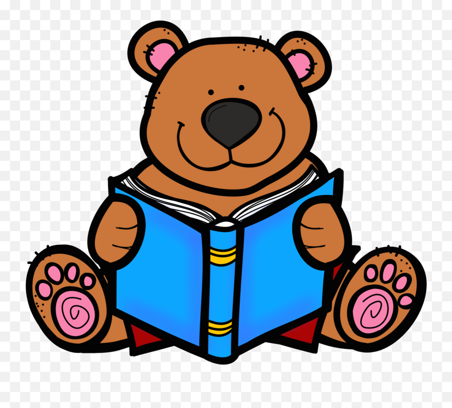 Clipart Reading Guided Reading Clipart - Bear Reading A Book Clipart Emoji,Reading Clipart