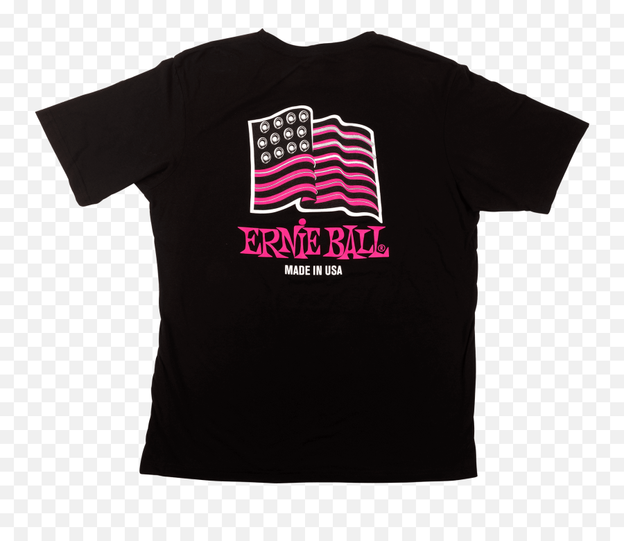Ernie Ball Usa Ball End Flag T - Shirts Ernie Ball Emoji,Us Flag Logo