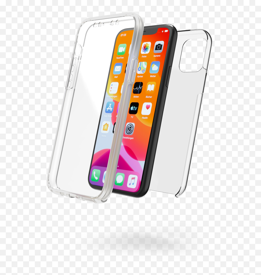00187471 Hama 360 Protection Cover For The Apple Iphone Emoji,Iphone 11 Transparent